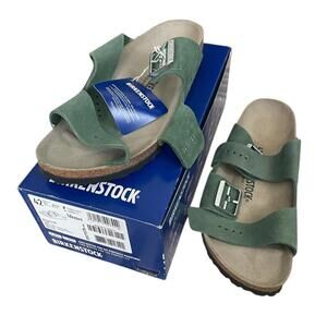 Birkenstock 42 Narrow Shimmering Thyme